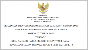 Nilai Ambang Batas Tes Kompetensi Dasar Seleksi Cpns 2018 3 Nilai Ambang Batas Seleksi Kompetensi Dasar