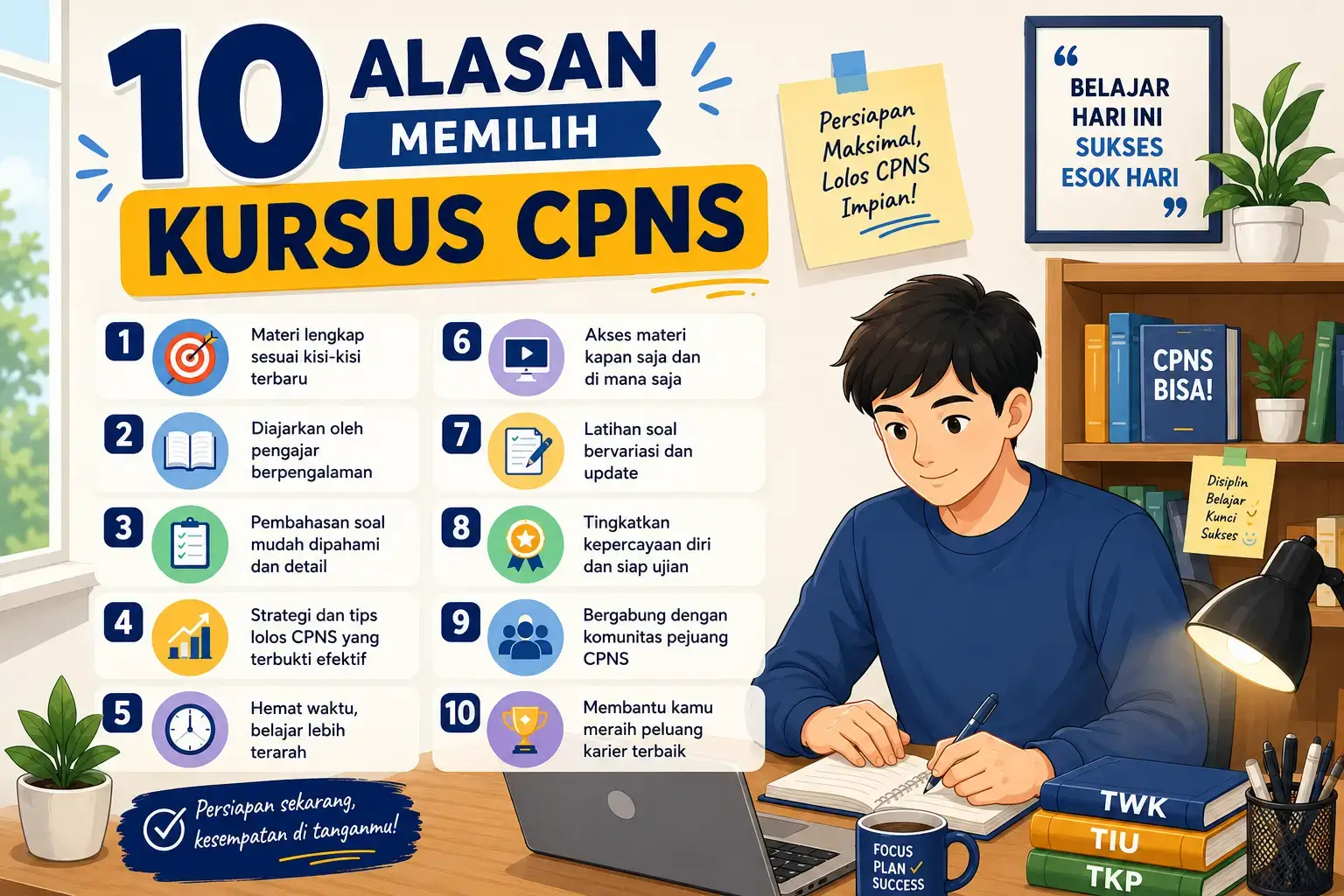 10 Alasan Memilih Kursus Cpns: Investasi Terbaik Untuk Meningkatkan Peluang Lolos Menjadi Asn 9 10 Alasan Memilih Kursus Cpns