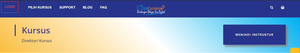 Selamat Datang Member Cipta Cendekia 1 Menu Utama Mooc