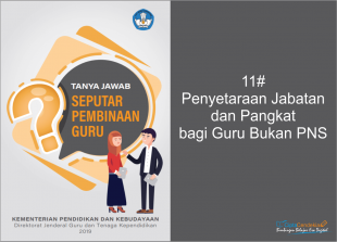 Tanya Jawab Seputar Penyetaraan Jabatan Dan Pangkat Bagi Guru Bukan Pns 1 Tanya Jawab Seputar Penyetaraan Jabatan Dan Pangkat Bagi Guru Bukan Pns