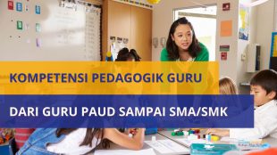kompetensi pedagogik guru PAUD/TK sampai SMA/SMK