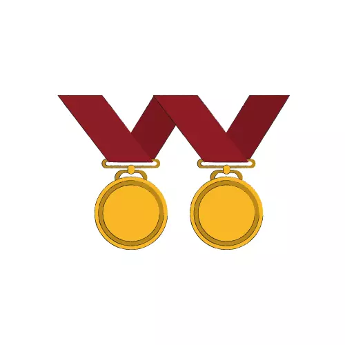 Badge 2 Medali