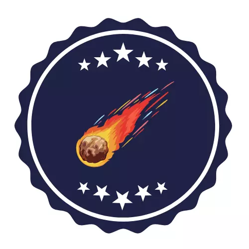 Badge Komet