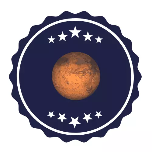 Badge Mars