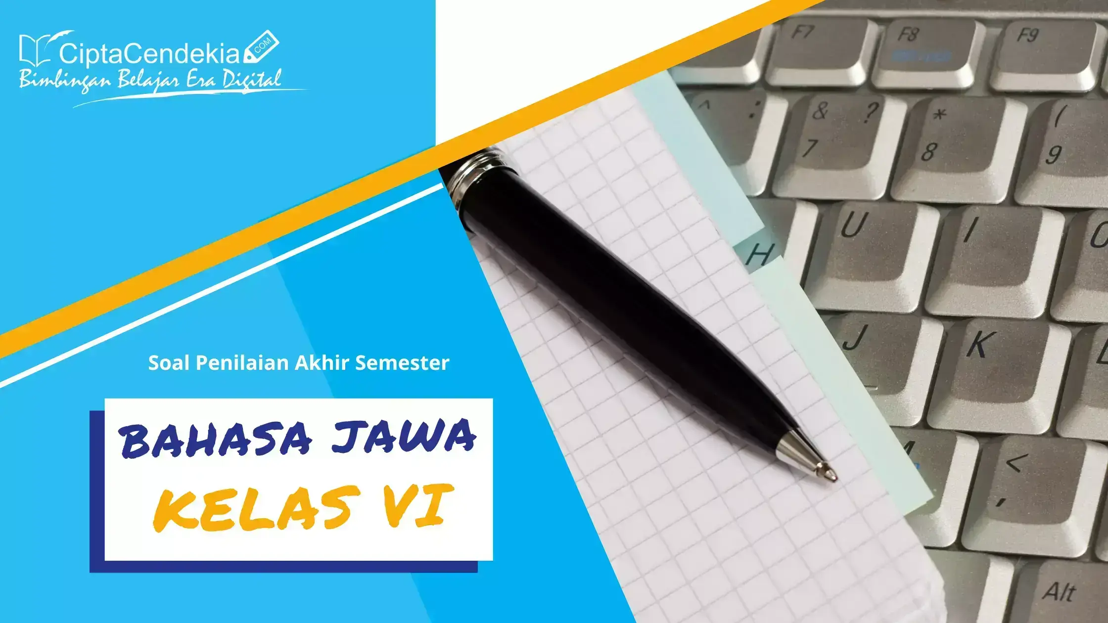 Soal PAS Bahasa Jawa Kelas 6 Semester 1